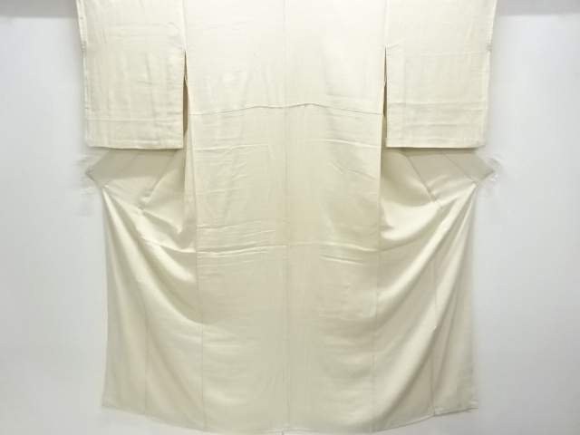 アンティーク　白錦紗中着